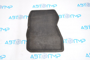 Covorul din fața dreapta a salonului Ford Focus mk3 11-18, material textil, negru.