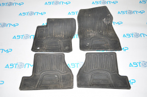 Set de covorașe pentru interiorul mașinii Ford Focus mk3 11-18 din cauciuc