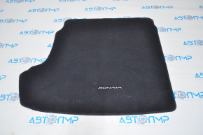 Covor portbagaj Hyundai Sonata 15-19 hibrid, material textil, negru.