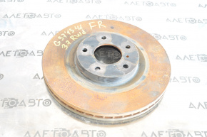 Placă de frână față dreapta Infiniti G25 G35 G37 4d 06-14