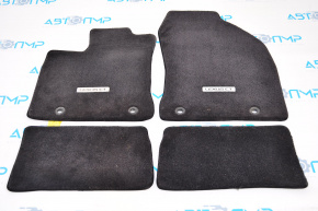 Set de covorașe pentru Lexus CT200h 11-17, negru, din material textil.