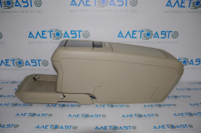 Consola centrală de sub cot și suport pentru pahare Lexus RX300 RX330 RX350 RX400h 04-09 bej, uzuri