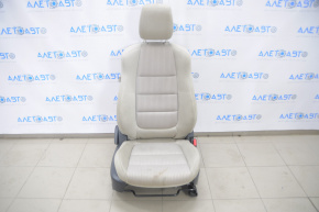 Scaun de pasager Mazda 6 13-15 fără airbag, manual, material textil gri, ușor ars