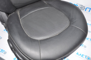 Scaun de pasager Mini Cooper Countryman R60 10-16 fără airbag, manual, piele neagră