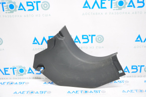 Capacul suportului frontal dreapta jos Mitsubishi Outlander 14-21 negru, uzat.