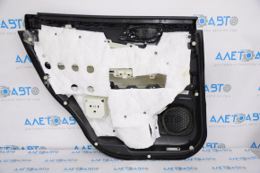 Capacul ușii, cartela din spate dreapta Nissan Pathfinder 13-20, negru, material textil.