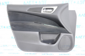 Capacul ușii, cartela frontală stânga Nissan Pathfinder 13-20, negru, material textil