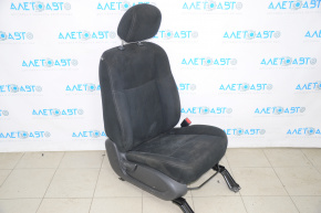 Scaun de pasager Nissan Pathfinder 13-20 fără airbag, manual, velur negru.