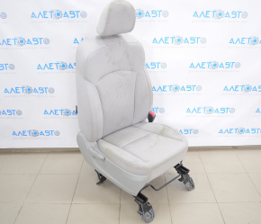 Пассажирское сидение Subaru Forester 14-18 SJ без airbag, механич, тряпка серая