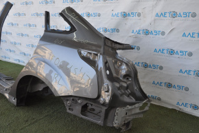 Четверть крыло задняя левая Ford Focus mk3 11-18 4d графит, с центральной стойкой