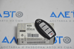 Ключ smart key без жала Nissan Rogue 17- 4 кнопки новый OEM оригинал