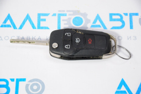 Cheie Ford Fusion mk5 13-16 cu 4 butoane, pliabilă, zgârieturi pe carcasă