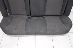 Bancheta din spate a doua rând Nissan Sentra 13-19, material textil negru