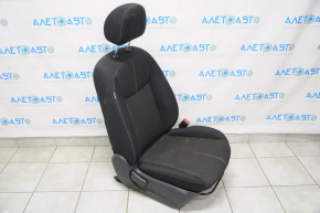 Пассажирское сидение Nissan Sentra 13-19 без airbag, механич, тряпка черн