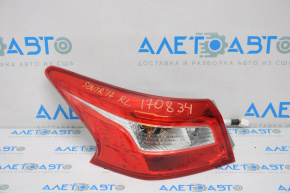 Lampa exterioară aripă stângă Nissan Sentra 16-19 restyled