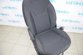 Scaun de pasager Jeep Compass 17- fără airbag, manual, material textil negru