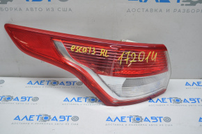 Lampa exterioară aripă stângă Ford Escape MK3 13-16 pre-restilizare fără capac