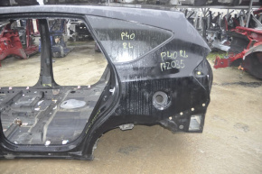 Aripa spate stânga Toyota Prius V 12-17, neagră.