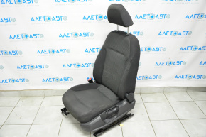 Scaunul șoferului VW Jetta 11-18 SUA fără airbag, manual, material textil negru