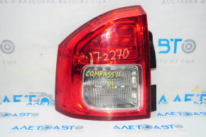 Lampa stângă Jeep Compass 11-13, pre-restilizare, luminoasă