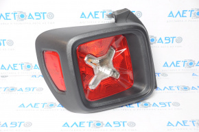 Lampa stânga Jeep Renegade 15-18 pre-restilizare, cu ramă neagră, nouă, neoriginală.