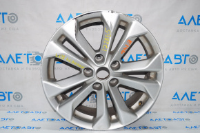 Roată de 17 inch x 7J ET35 5*114,3 Nissan Rogue 14-20 cu o bordură puternică