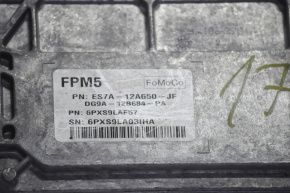 Блок ECU компьютер двигателя Ford Fusion mk5 13-16 2.5 надлом фишки