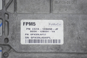 Блок ECU компьютер двигателя Ford Fusion mk5 13-16 2.5 надлом фишки