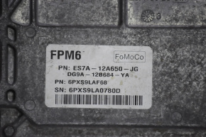 Modulul ECU al motorului Ford Fusion mk5 13-16 2.5 cu cipuri nefuncționale