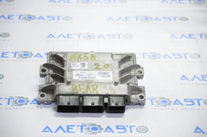 Blocul ECU al calculatorului motorului Ford Fusion mk5 13-16 2.0- hibrid