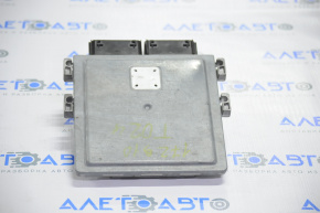 Блок ECU компьютер двигателя Ford Mustang mk6 15- 3.7 примят корпус, нет фрагмента