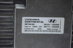 Modulul ECU al motorului Hyundai Sonata 15-19 2.4