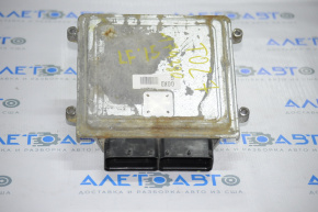 Блок ECU компьютер двигателя Hyundai Sonata 15-19 2.4 надлом фишки