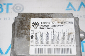 Modulul computerizat SRS airbag pentru airbag-urile de siguranță VW Passat b7 12-15 SUA 2.5