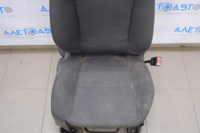 Пассажирское сидение Ford Focus mk3 15-18 рест, без airbag, тряпка черн