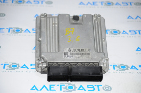 Blocul ECU al calculatorului motorului VW Passat b7 12-15 SUA 3.6