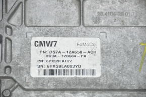 Блок ECU компьютер двигателя Ford Fusion mk5 13-16 2.5 надлом фишки