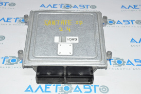 Блок ECU компьютер двигателя Hyundai Santa FE Sport 13-18 2.4