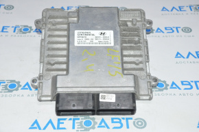 Blocul ECU al calculatorului motorului Hyundai Sonata 15-19 2.4