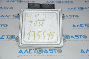 Блок ECU компьютер двигателя Hyundai Sonata 15-19 2.4 надлом фишки