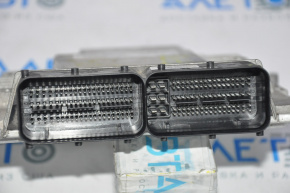Блок ECU компьютер двигателя Hyundai Sonata 15-19 2.4 надлом фишки