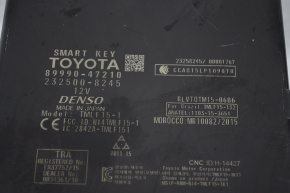 Smart Key Control Module Toyota Prius 16-