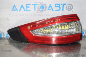 Lampa exterioară aripă stângă Ford Fusion mk5 13-16 Taiwan, colțul este vopsit.