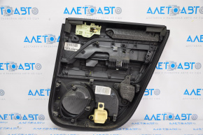 Capacul usii, cartela din spate stanga Jeep Compass 11-16 negru.