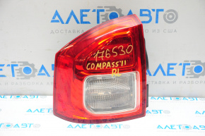 Lampa stângă Jeep Compass 11-13, pre-restilizare, luminoasă.