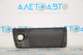 Panoul din spatele portbagajului cu difuzor stânga Audi A4 B8 08-16 negru, Bang & Olufsen, crăpat