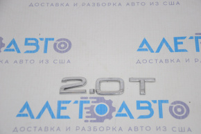 Emblema inscripționată 2.0T Audi A4 B8 13-16 restilizare sedan.