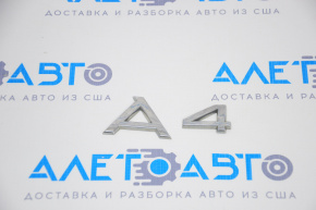 Emblema inscripția A4 Audi A4 B8 13-16 restilizare sedan.