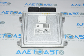 Блок ECU компьютер двигателя Hyundai Sonata 11-15 hybrid