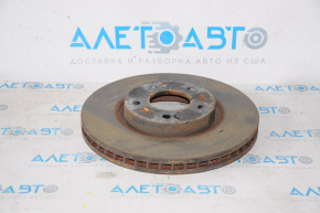 Placă de frână față dreapta Hyundai Sonata 11-15 hibrid 300/28mm ruginită.